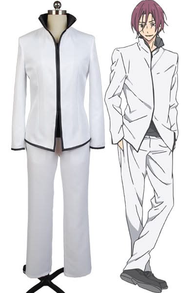 Free! Rin Matsuoka Uniforme Blanche Cosplay Costume