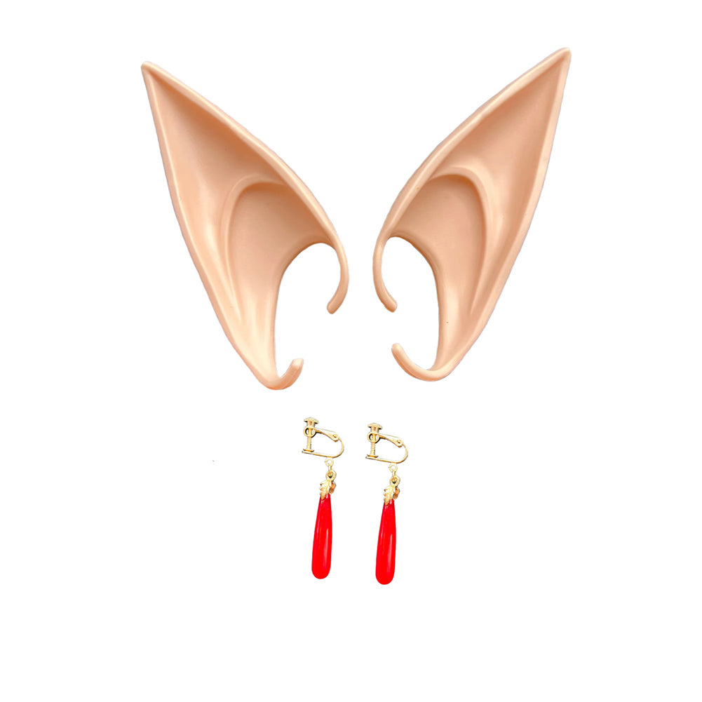 Frieren: Beyond Journey's End Frieren Oreilles + Boucles d'oreilles Cosplay