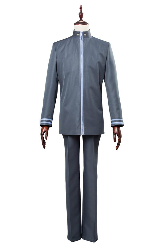 Full Metal Panic! 4: Invisible Victory Sousuke Sagara Cosplay Uniforme Scolaire