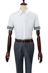 Full Metal Panic! 4: Invisible Victory Sousuke Sagara Cosplay Uniforme Scolaire