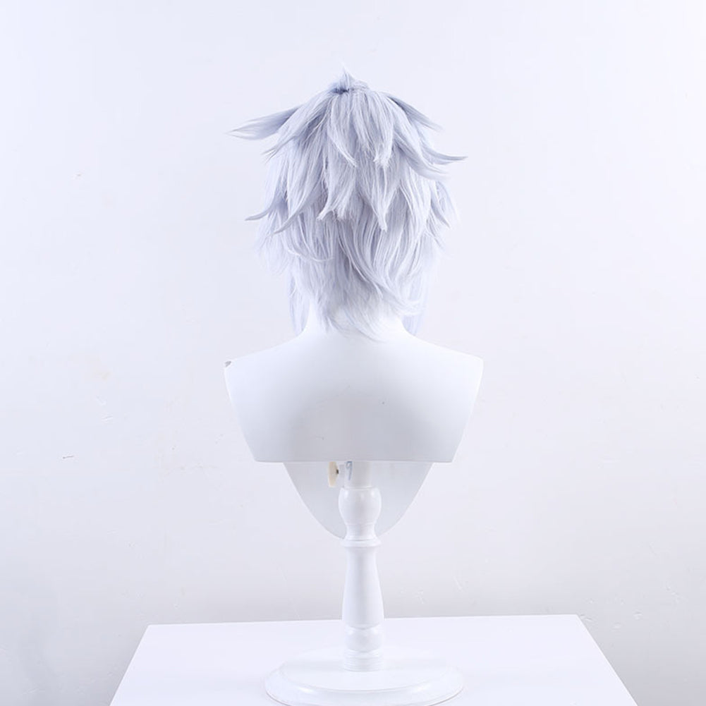 Genshin Impact Fatui Dottore Cosplay Perruque Ver.2