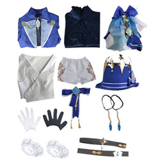 Genshin Impact Focalors Cosplay Costume Carnaval Ver.B