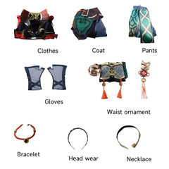 Genshin Impact Gaming Cosplay Costume