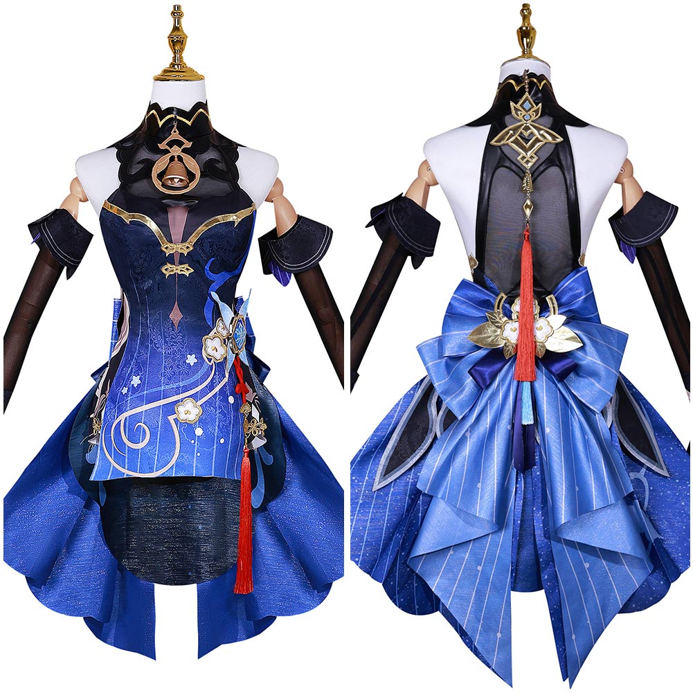 Genshin Impact Ganyu Twilight Blossom Cosplay Costume