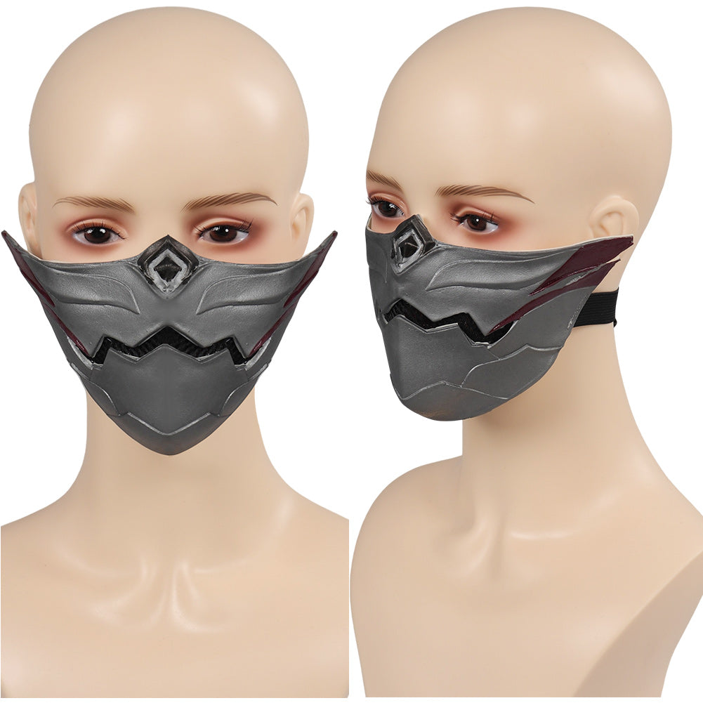 Genshin Impact Kuki Shinobu Masque En Latex Jeu Accessoire