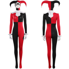 Harley Quinn Noir & Rouge Teune Cosplay Costume