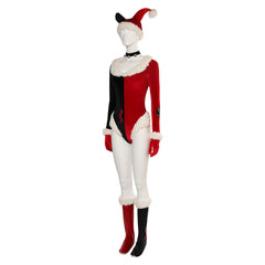 Harley Quinn Sexy Noël Combinaison Cosplay Costume Hallowee