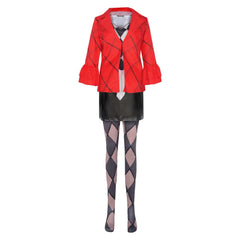 Harley Quinn Tenue Rouge Cosplay Costume