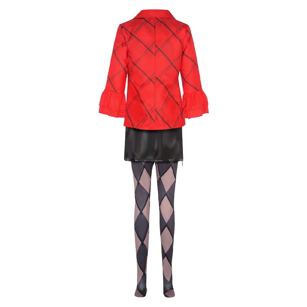 Harley Quinn Tenue Rouge Cosplay Costume