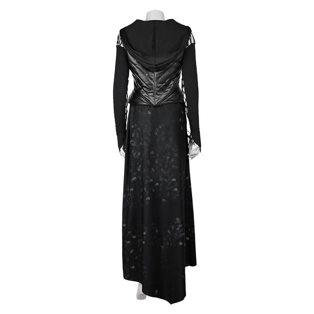 Harry Potter Bellatrix Lestrange Cosplay Costume Ver.2