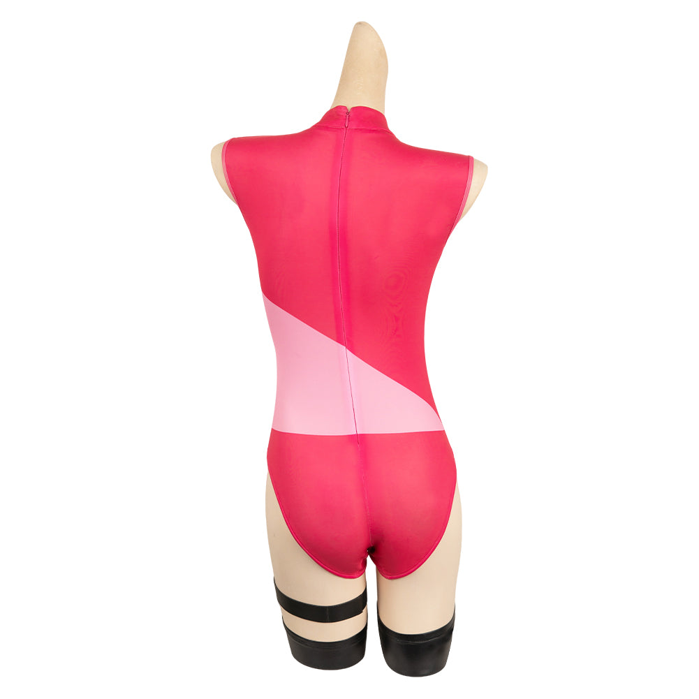 Hazbin Hotel(2024) Angel Dust Poison Version Rose Cosplay Costume