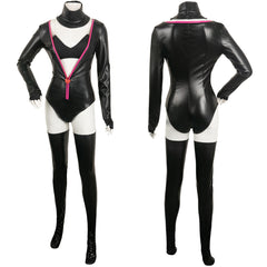 Hazbin Hotel(2024) Angel Dust Tenue Noire Cosplay Costume