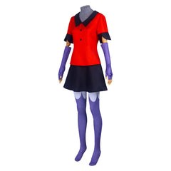 Hazbin Hotel(2024) Vaggie Tenue Rouge Cosplay Costume
