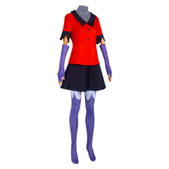 Hazbin Hotel(2024) Vaggie Tenue Rouge Cosplay Costume