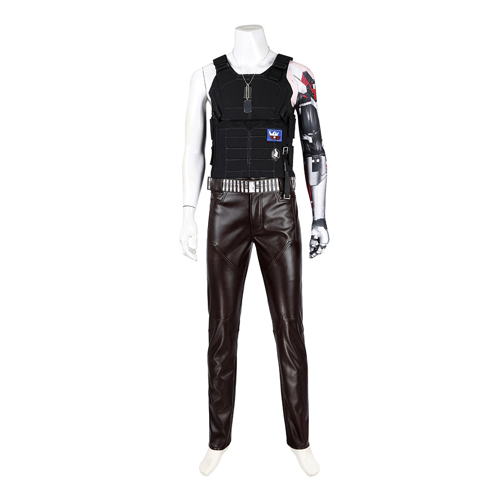 Jeu Cyberpunk 2077 Johnny Silverhand Cosplay Costume