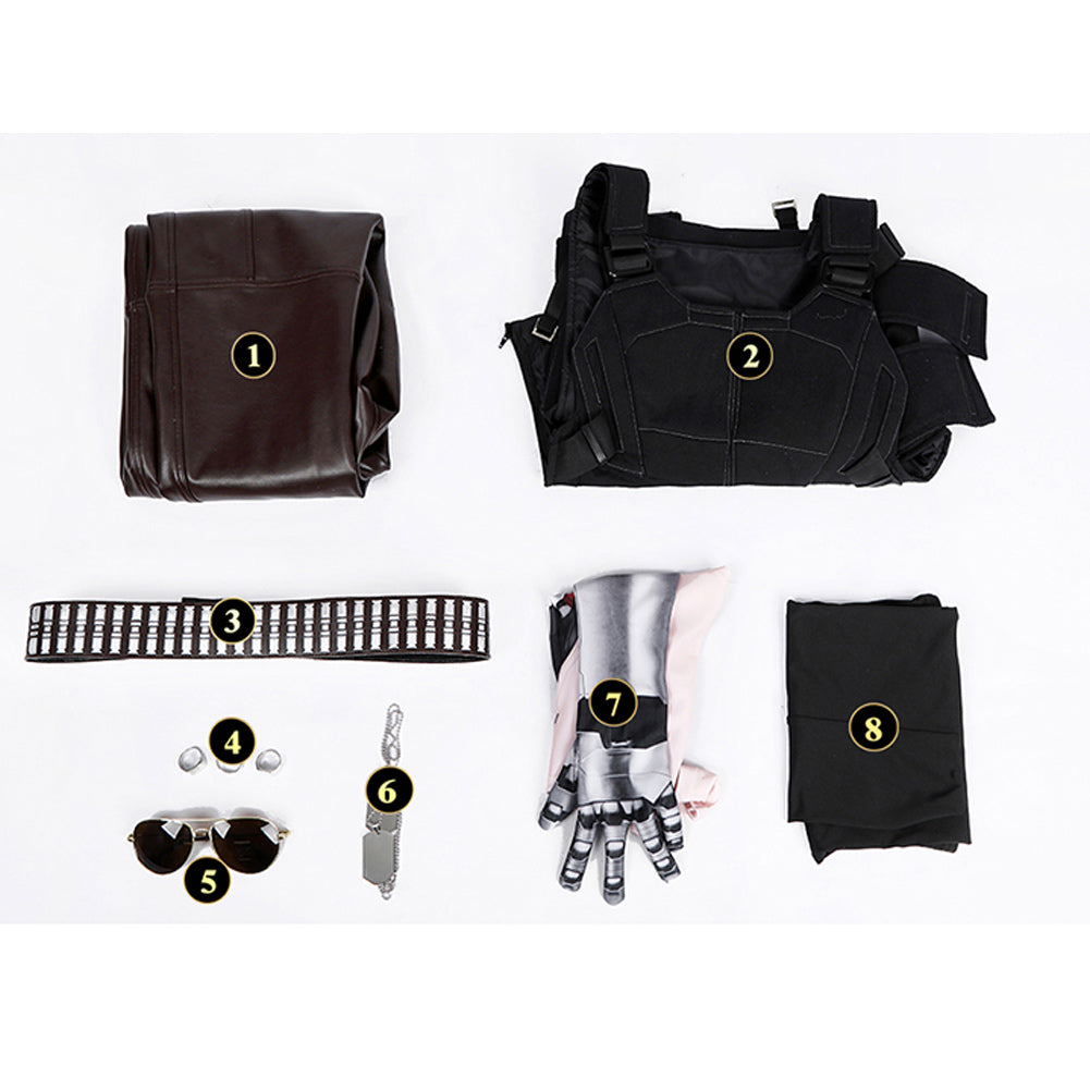 Jeu Cyberpunk 2077 Johnny Silverhand Cosplay Costume