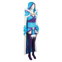Jeu Dota 2 Crystal Maiden Cosplay Costume