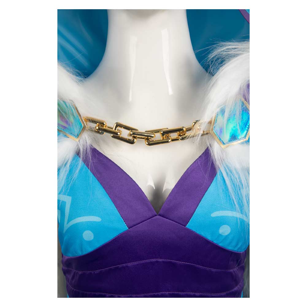 Jeu Dota 2 Crystal Maiden Cosplay Costume