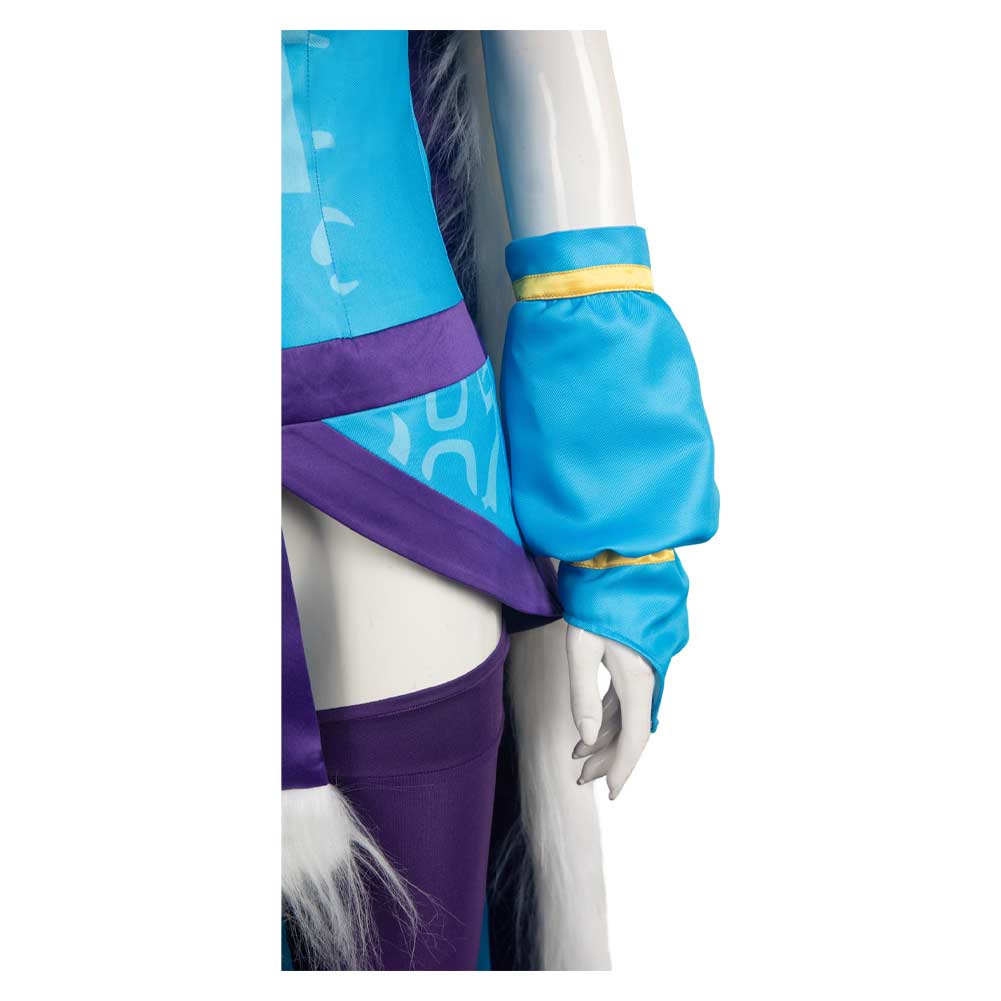 Jeu Dota 2 Crystal Maiden Cosplay Costume