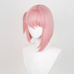 Jeu Genshin Impact Charlotte Cosplay Perruque Rose