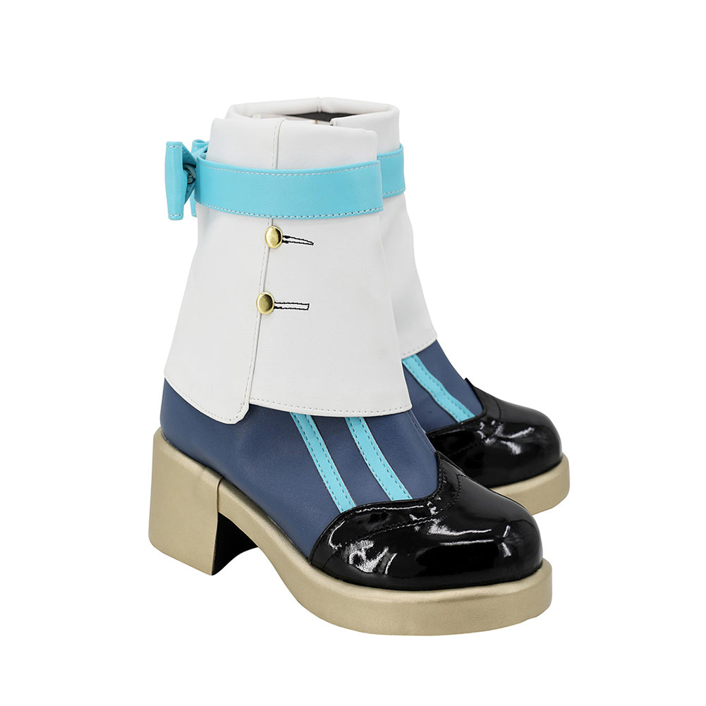 Jeu Genshin Impact Sigewinne Cosplay Chaussures