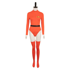 Jeu Lethal Company Set de Combinaison de Protection Orange Cosplay Costume