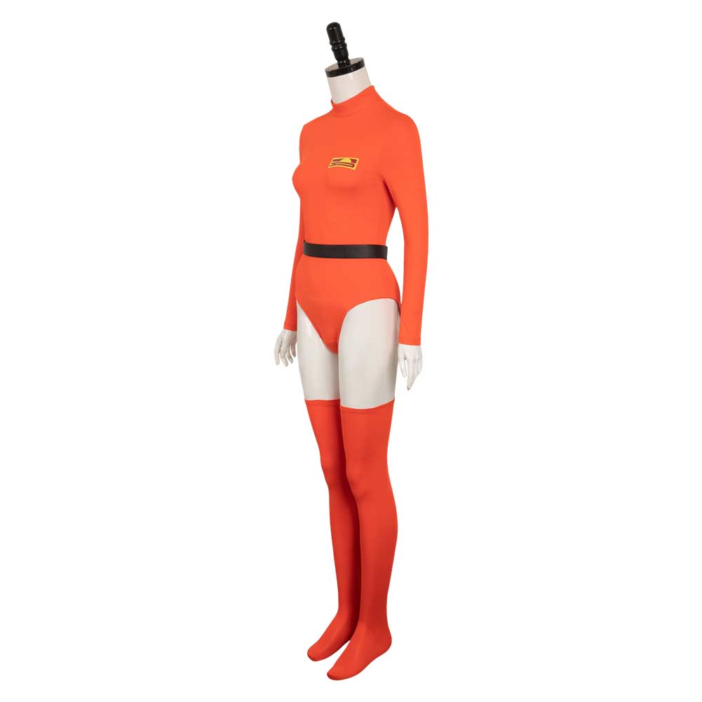 Jeu Lethal Company Set de Combinaison de Protection Orange Cosplay Costume