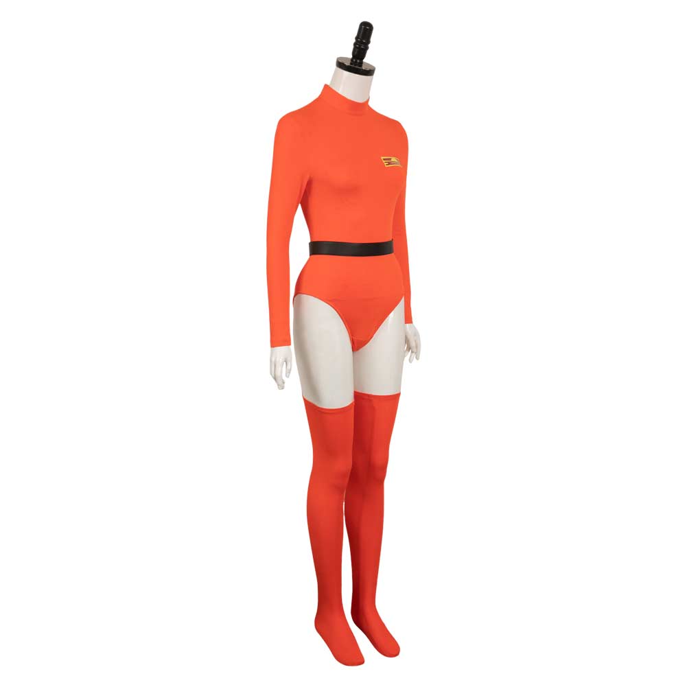 Jeu Lethal Company Set de Combinaison de Protection Orange Cosplay Costume