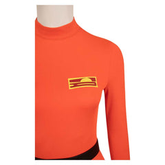 Jeu Lethal Company Set de Combinaison de Protection Orange Cosplay Costume