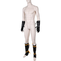 Jeu Mortal Kombat Scorpion Gants+Jambières Cosplay Accessoires
