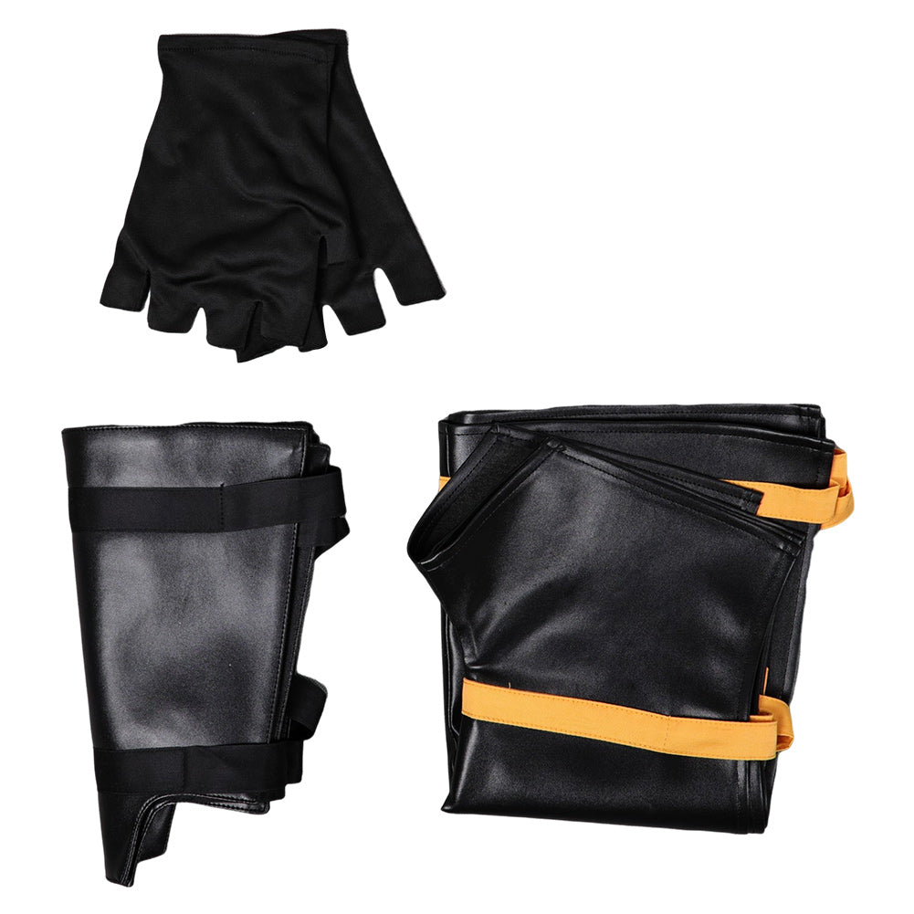 Jeu Mortal Kombat Scorpion Gants+Jambières Cosplay Accessoires
