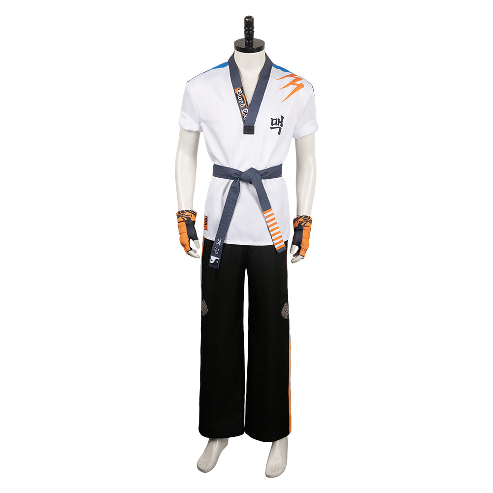 Jeu Tekken 8 Hwoarang Uniforme Cosplay Costume