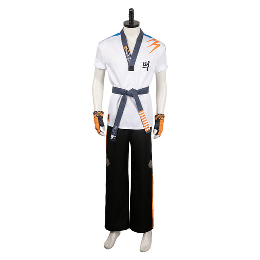 Jeu Tekken 8 Hwoarang Uniforme Cosplay Costume