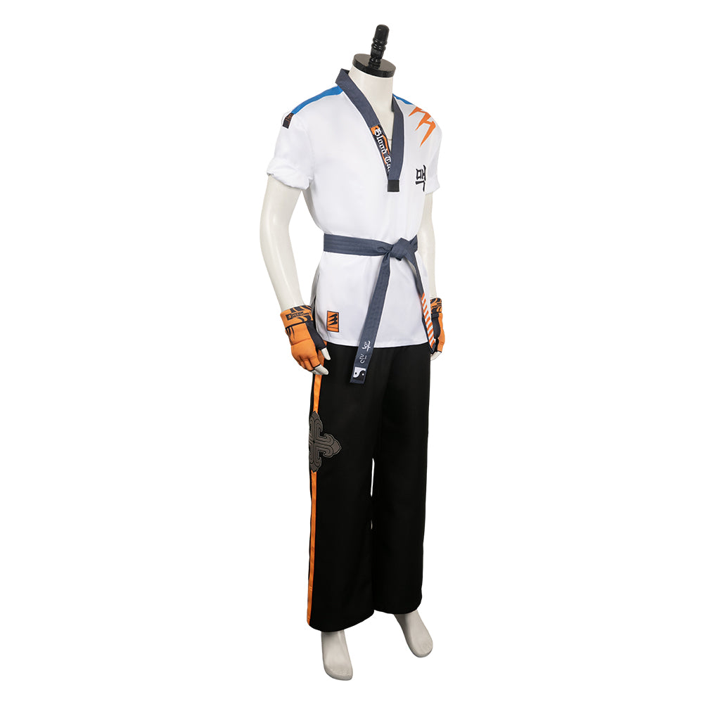 Jeu Tekken 8 Hwoarang Uniforme Cosplay Costume