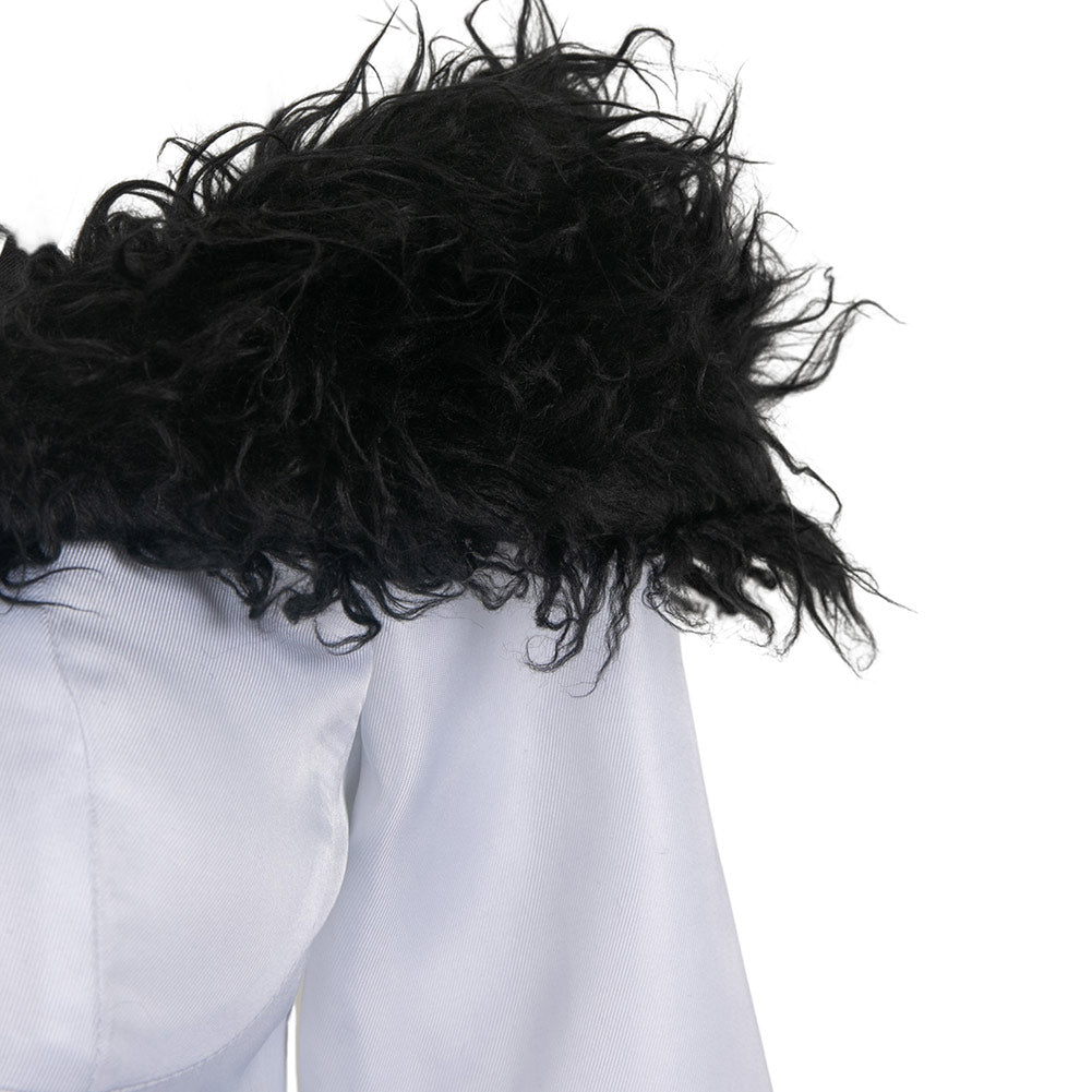 Jeu Tekken Lili Robe Blanche Cosplay Costume