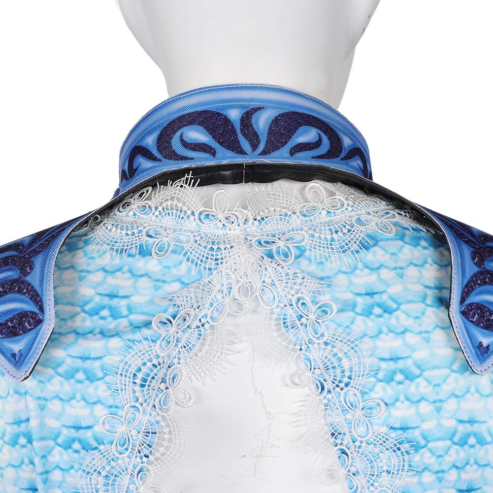 Jeu Vidéo Baldur's Gate Wavemother's Robe Cosplay Costume