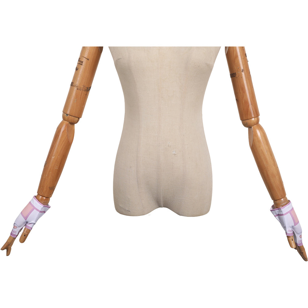 Jeu Vidéo Tekken 8 Lili Ensemble de Robes Blanches Cosplay Costume