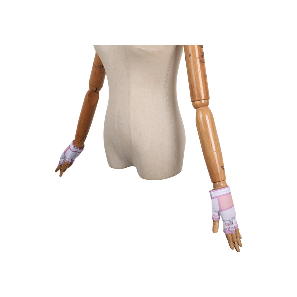 Jeu Vidéo Tekken 8 Lili Ensemble de Robes Blanches Cosplay Costume