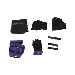 Jeu Vidéo Tekken Reina Tenue Noire Cosplay Costume