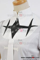 KILL la KILL Nonon Jakuzure Uniforme Cosplay Costume Version Blanche