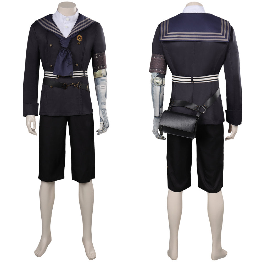 Lies of P Pinocchio Sailor Noir Tenue Jeu Cosplay Costume