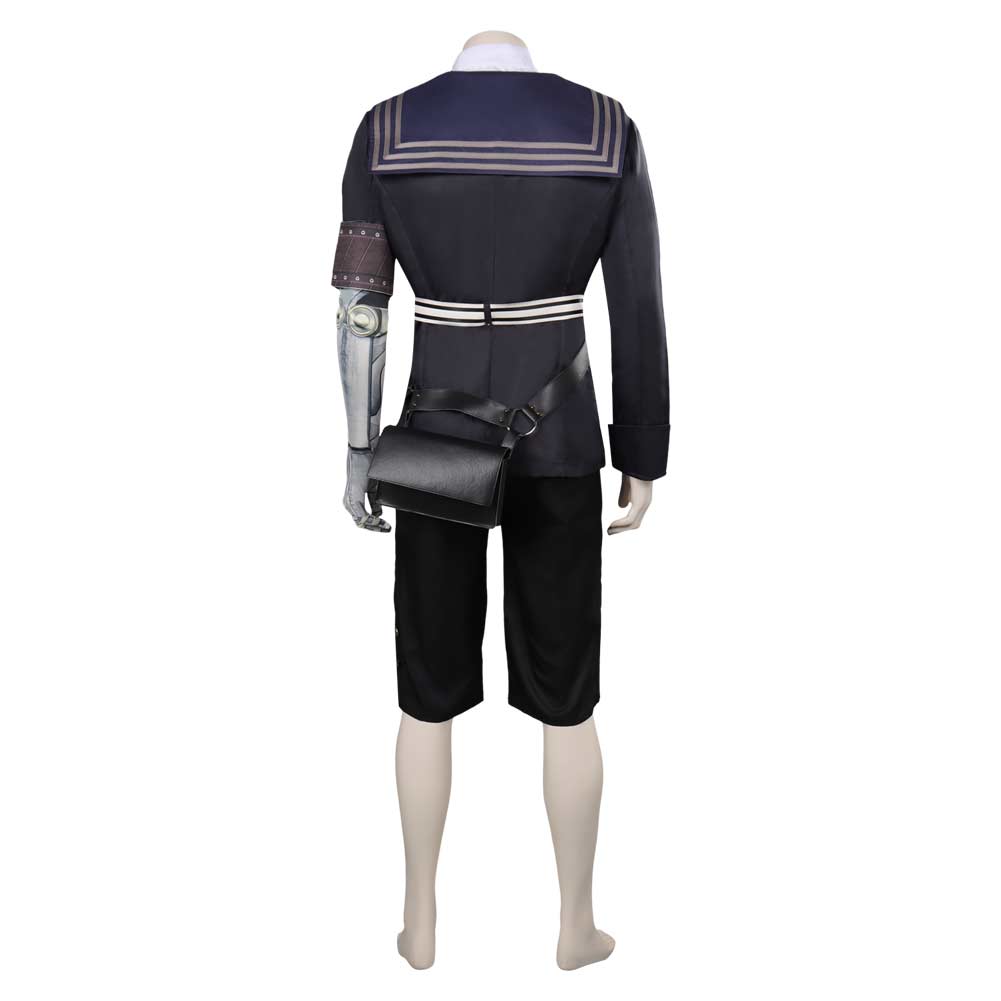 Lies of P Pinocchio Sailor Noir Tenue Jeu Cosplay Costume