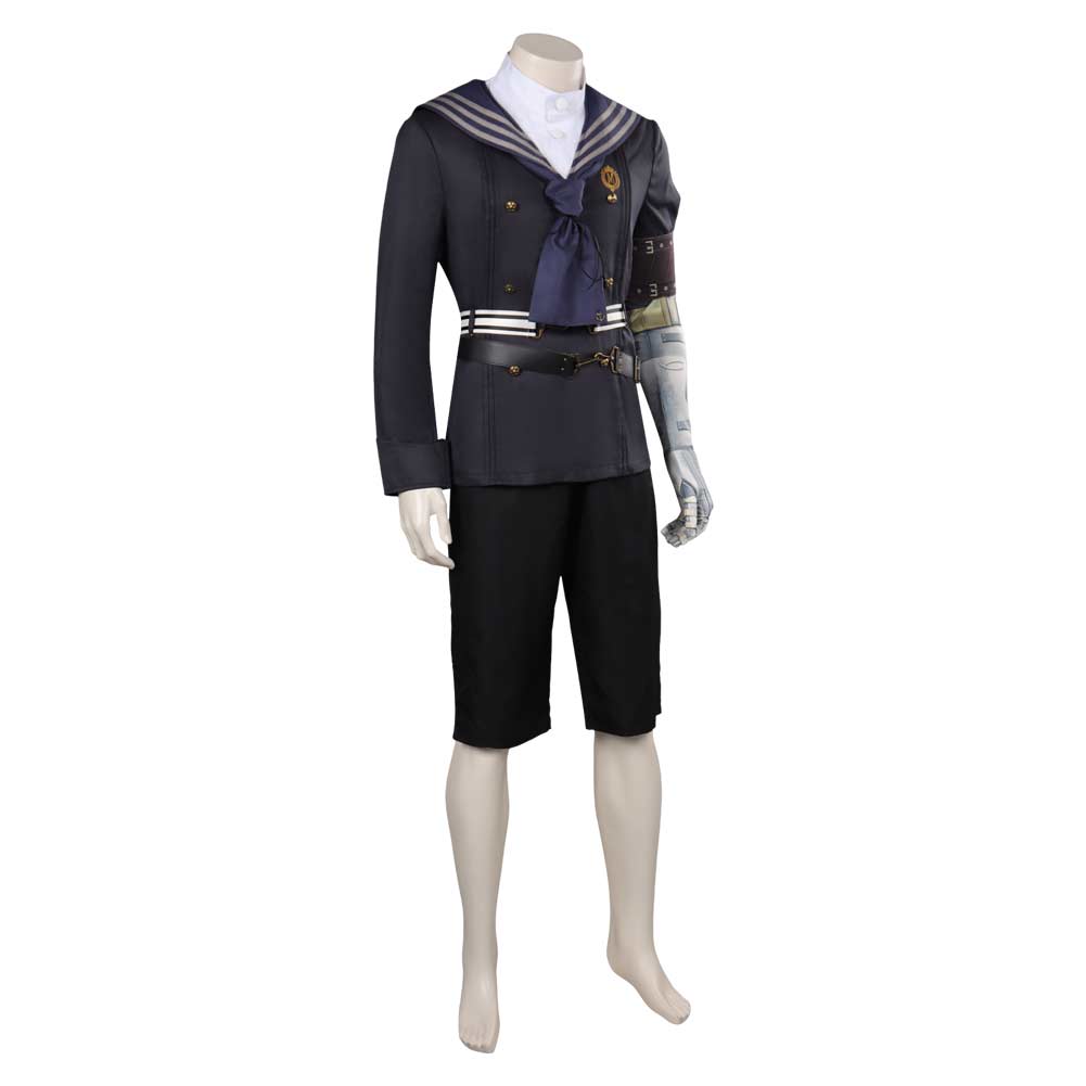 Lies of P Pinocchio Sailor Noir Tenue Jeu Cosplay Costume