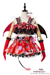 Love Live! Rin Hoshizora Petite Diable Transforme Uniforme Halloween Cosplay Costume