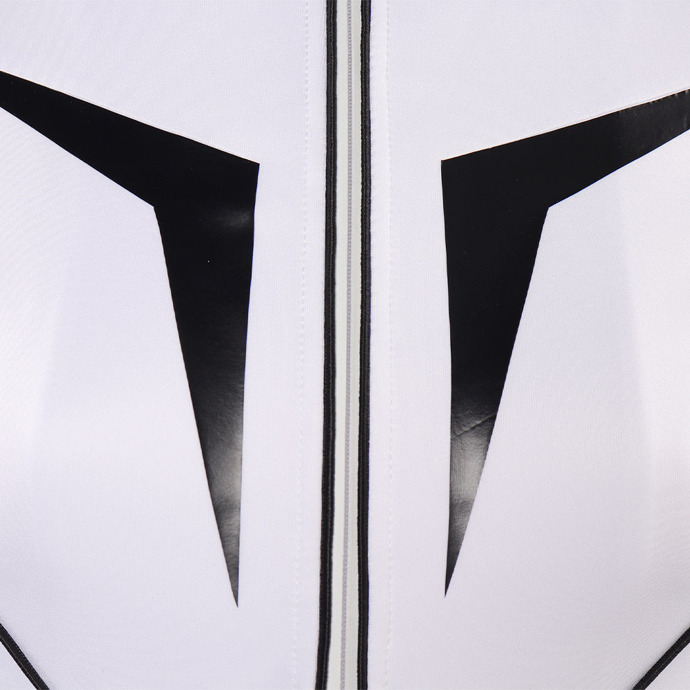 Monica Rambeau Monica Captain Femme Blanc Veste Cosplay Costume