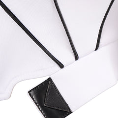 Monica Rambeau Monica Captain Femme Blanc Veste Cosplay Costume