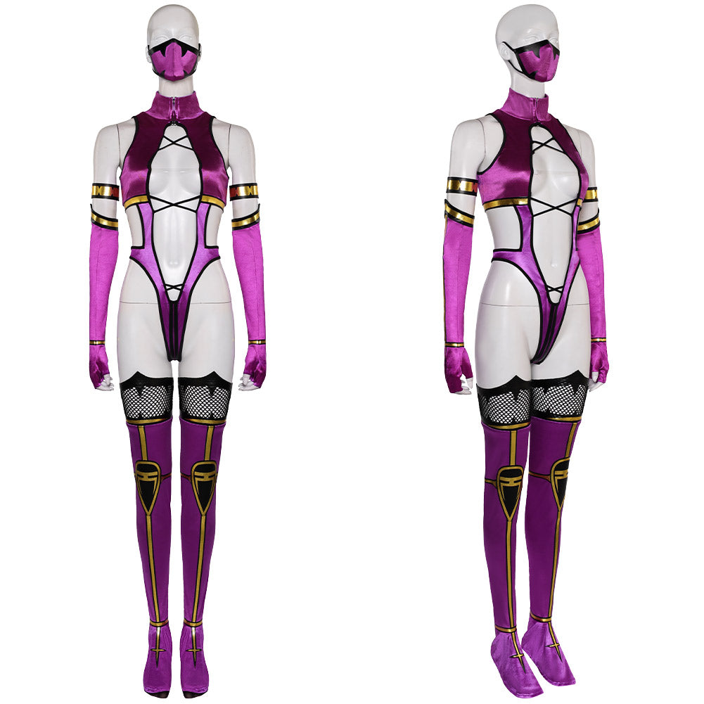 Mortal Kombat 9 Halloween Mileena Tenue Sexy Cosplay Costume