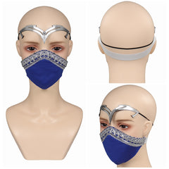 Mortal Kombat Kitana Masque En Latex