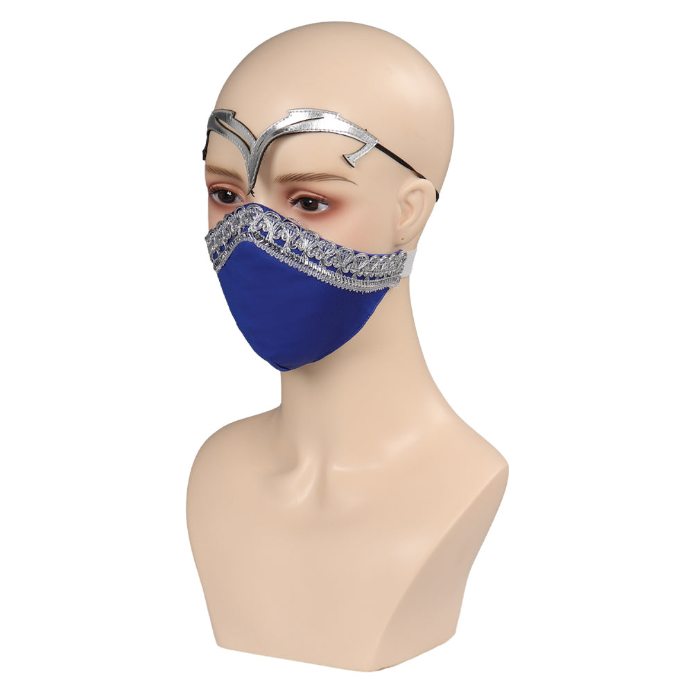 Mortal Kombat Kitana Masque En Latex