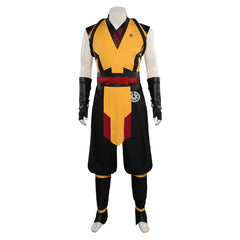 Mortal Kombat Scorpion Tenue Homme Jeu Video Cosplay Costume
